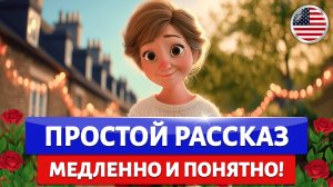 Медленно и понятно! РАССКАЗ НА АНГЛИЙСКОМ ЯЗЫКЕ на слух для начинающих. Уроки английского