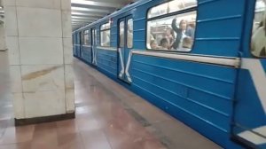 Самарское метро. Старый и модернизированный «Номерной» на станции «Советская»