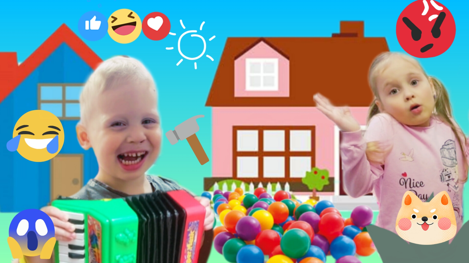 🏠ВРЕДНЫЙ СОСЕД🤪 ИСТОРИЯ ДРУЖБЫ😍 ДЕТСКОЕ ВИДЕО 😱СМЕШНЫЕ ИСТОРИИ🤣 смотреть онлайн