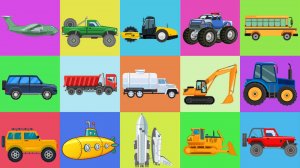 Детские мультики - Мегасборник про машинки от Крошки Антошки - Мультики для Детей