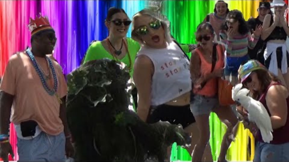 Bushman At Pride Festival!