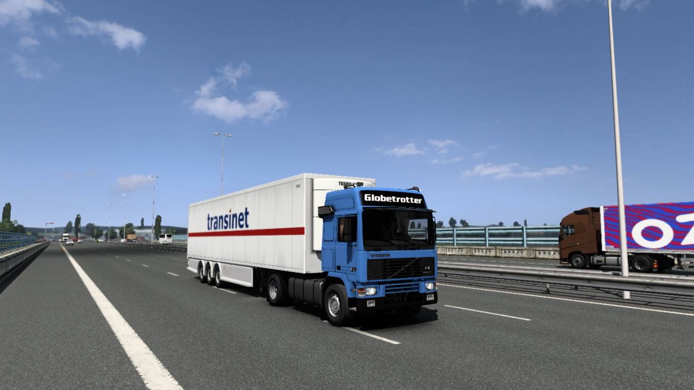 Euro Truck Simulator 2 1.55 Роттердам (NL) в Лилль (F) Филе лосося 14 919 кг смотреть онлайн