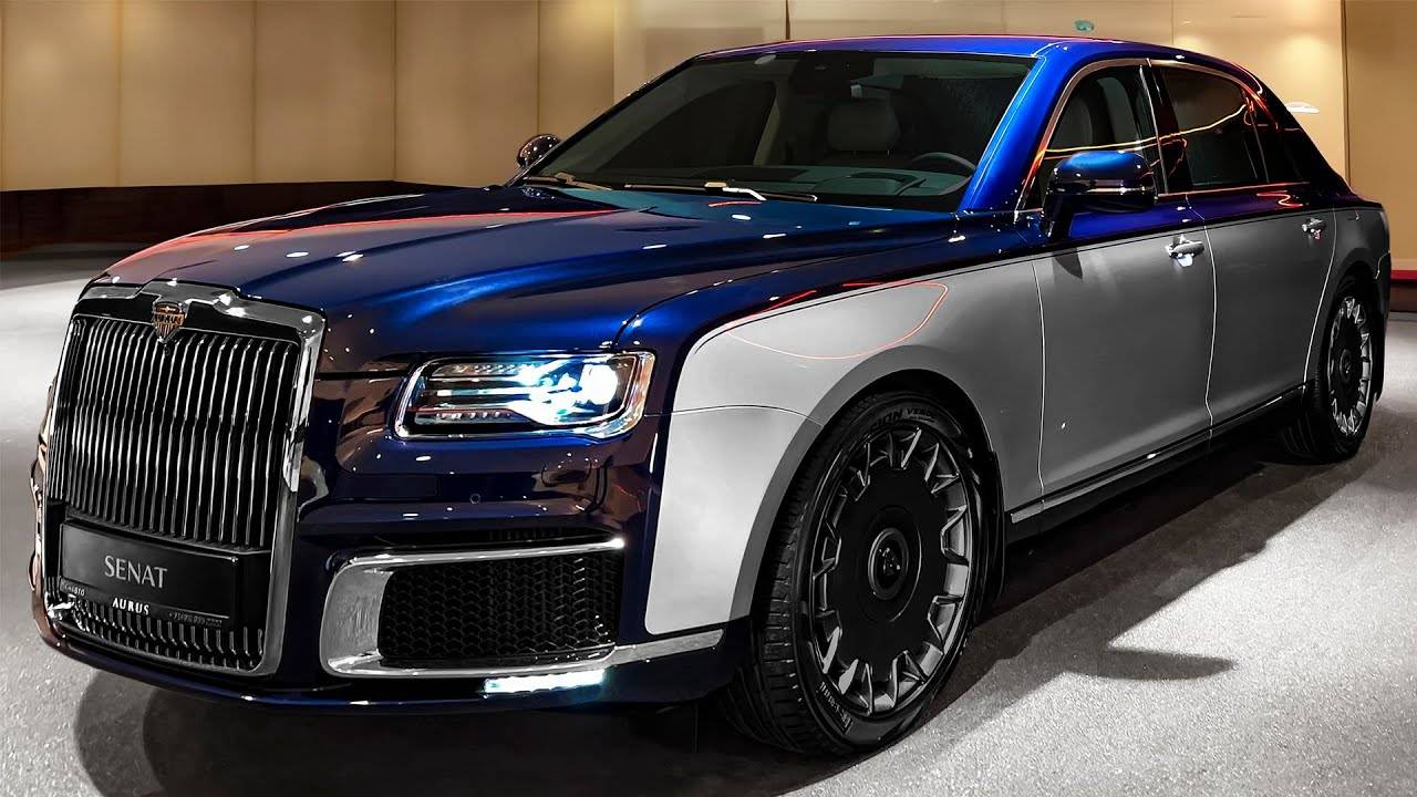 Aurus Senat — интерьер и экстерьер в деталях смотреть онлайн