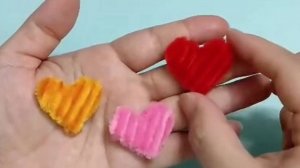 Туториал поделка сердечки из синельной проволоки