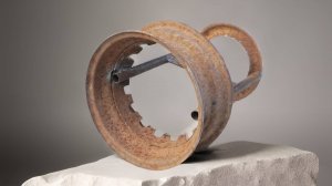 🪵Я сделал ДРОВОКОЛ ИЗ старого ДИСКА — И ОН РАБОТАЕТ ЛУЧШЕ, ЧЕМ купленный🪓