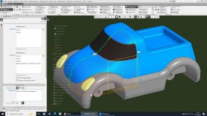 Пикап-игрушка в Компас-3D