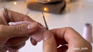 Как вязать цельновязаный рукав на двух спицах.