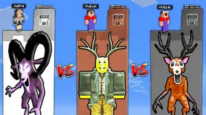 ЧАНК БАРАН ПРОТИВ ЧАНК КУЛЬТИСТ ПРОТИВ ЧАНК ОЛЕНЬ ИЗ 99 НОЧЕЙ В ЛЕСУ РОБЛОКС В МАЙНКРАФТ