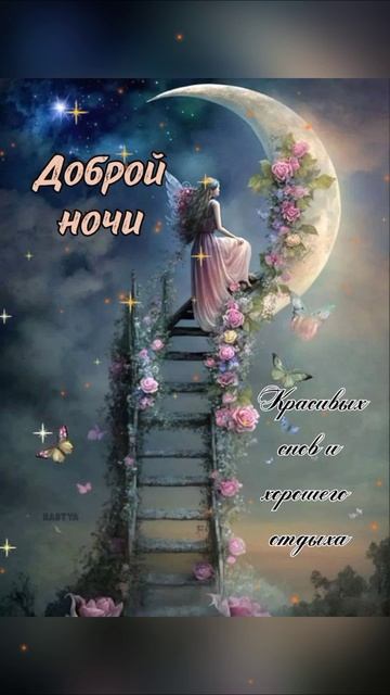 Музыкальная ВидеоОткрытка Доброй ночи 1.mp4 смотреть онлайн