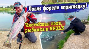 Наичистейшая вода VPOLe! / Ловим форель сверху! / Безлимит