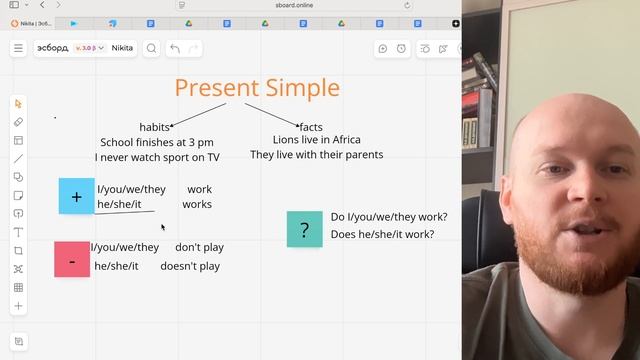present simple elementary смотреть онлайн