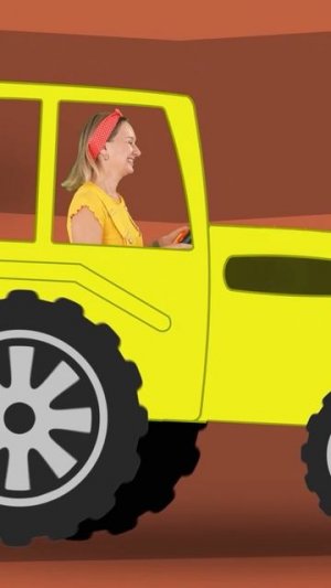 ТРАКТОРЁНОК - Учим цвета