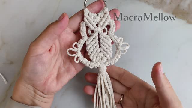 Мини-Сова макраме мастер-класс смотреть онлайн