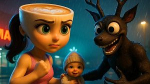 БАЛЕРИНА КАПУЧИНО СПАСАЕТ МЛАДЕНЦА В СУПЕРМАРКЕТЕ! Похититель — не монстр, а... олень?