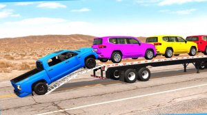 Мультики для детей. Испытания на выживания для внедорожников. Смотреть онлайн мультики для малышей.