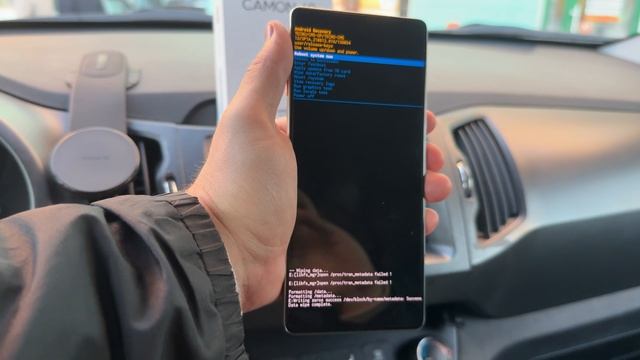 Сброс настроек Tecno Camon 40 (Tecno CM5)