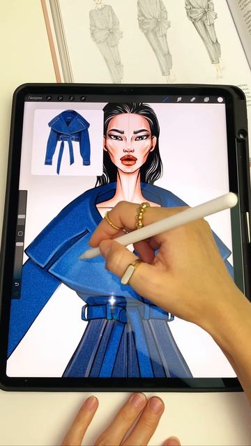 Эскиз одежды смотреть онлайн