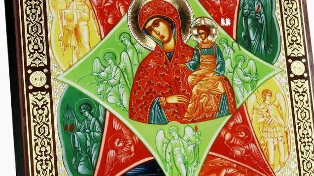 Как икона Пресвятой Богородицы "Неопалимая купина" остановила бушующее пламя смотреть онлайн