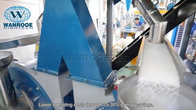 Двухдисковая мельница для измельчения LLDPE гранул с высокой производительностью 2 тон/час. смотреть онлайн