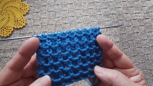 Отличный узор для шапки. смотреть онлайн