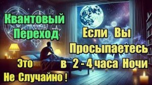Если вы просыпаетесь в 2–4 часа ночи – это не случайно!