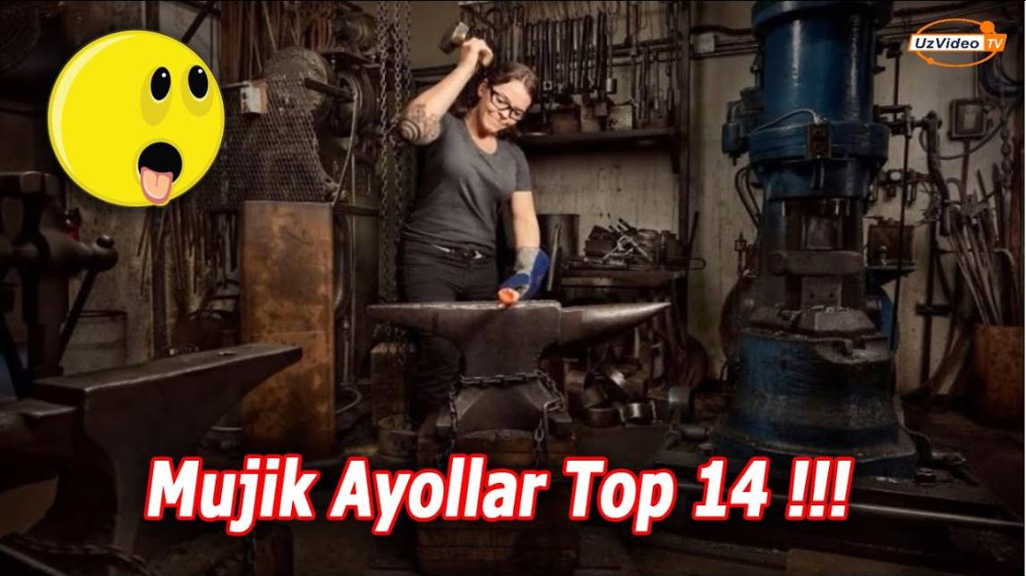 “Erkaklar Ishi” Yo’qligini Isbotlovchi Ayollar Fotosuratlari - Dunyoning Mujik Ayollari !!!