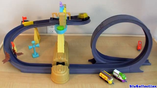 Chuggington Training Yard With Launcher And Loop Playset Vee Wilson Diecast [get-save.com].mp4