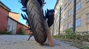 Смазка цепи на мотоцикле без центральной подножки