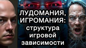ЛУДОМАНИЯ / ИГРОМАНИЯ: структура игровой зависимости. Психология лудомании