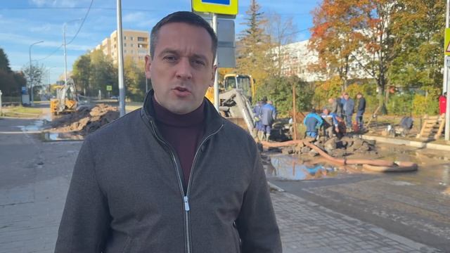 Разрыв старой чугунной трубы в районе улицы Энтузиастов в Дубне 1 октября 2025 года: Часть 3 смотреть онлайн