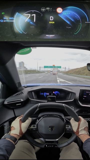 2024 PEUGEOT E-2008 GT - Ускорение смотреть онлайн