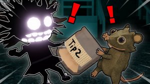 САЛЛИ ПРОТИВ ЛУИ! Анимация дверей на втором этаже Roblox Дорс