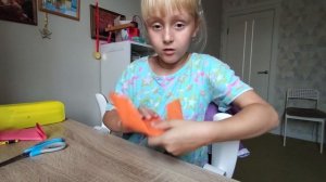 Котёнок из цветной бумаги !