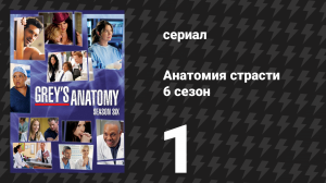 Анатомия страсти 6 сезон 1 серия «Недоброе утро» (сериал, 2009)