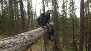 Стройка. Пеший поход на таёжную речку.