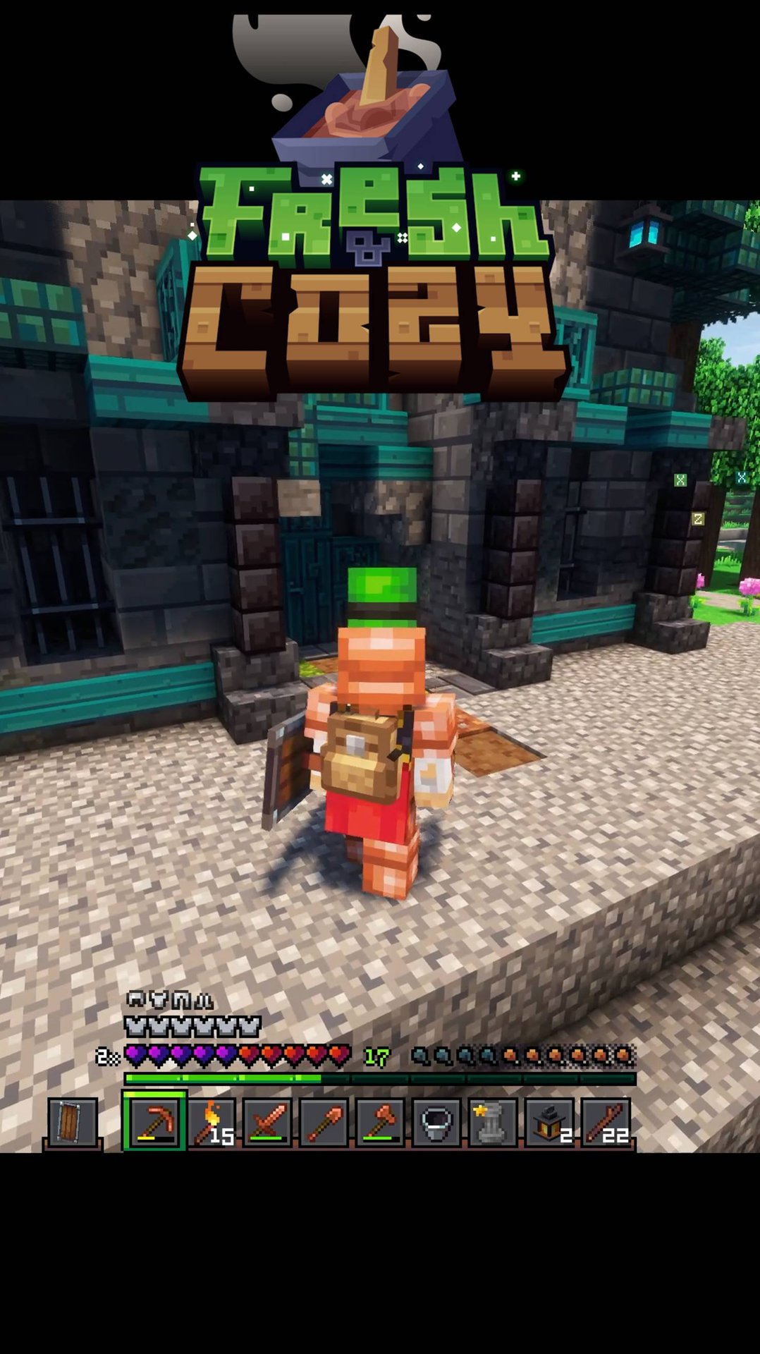 Я набрел на древнюю запечатанную пещеру №7 #minecraft #100days смотреть онлайн