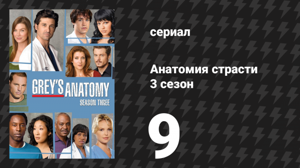 Анатомия страсти 3 сезон 9 серия «От шёпота до крика» (сериал, 2006)
