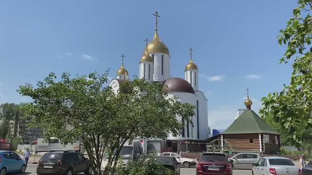 Храм Матроны Московской в Уфе / О чудесах, строительстве, благодетелей смотреть онлайн