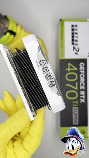 MSI Geforce RTX 4070 ti Super White смотреть онлайн