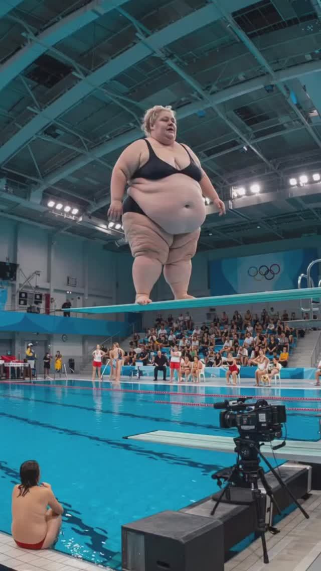 Сколько бы дали ей баллов за прыжок?