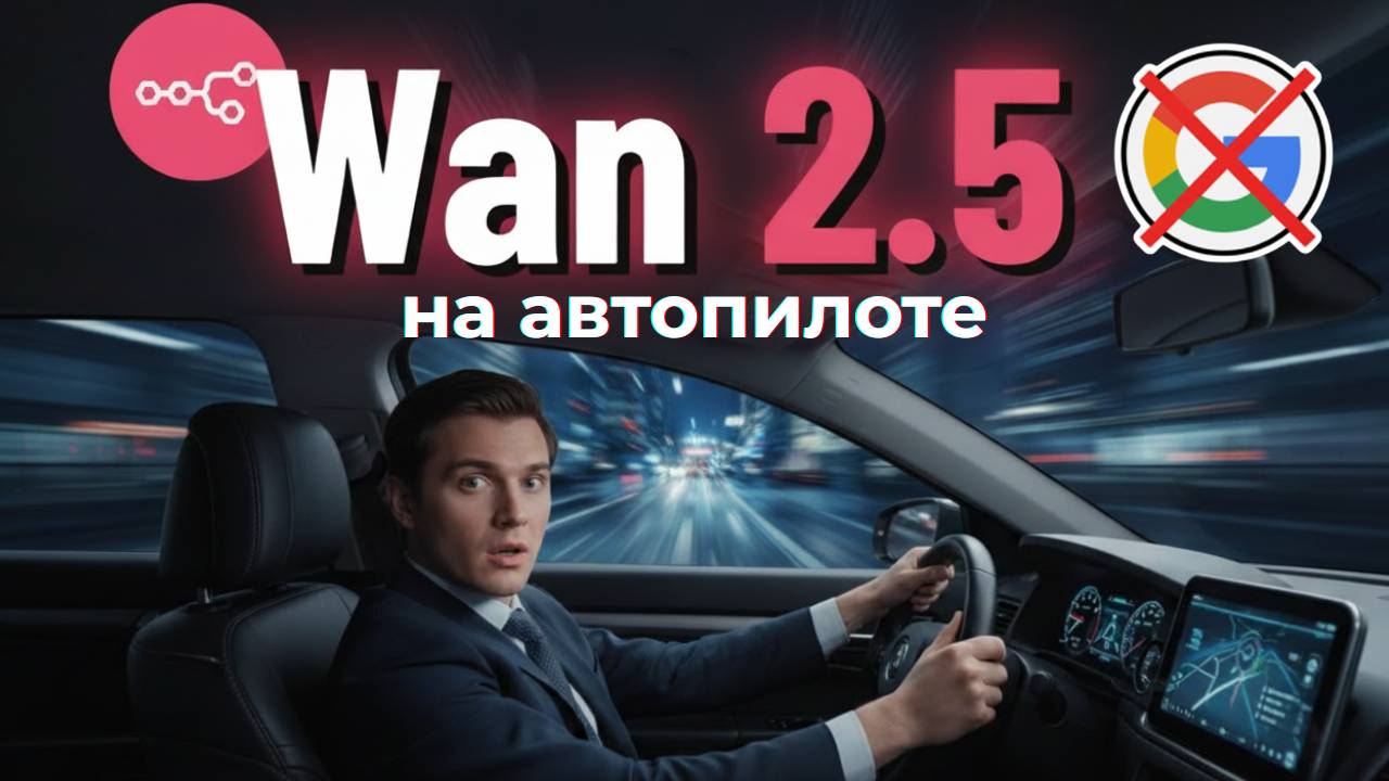 WAN 2.5 (убийца Veo 3) нейросеть для генерации видео ТЕПЕРЬ в n8n (БЕСПЛАТНЫЙ шаблон) смотреть онлайн