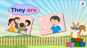 🟦 Обучающий мультик «Глагол to be»