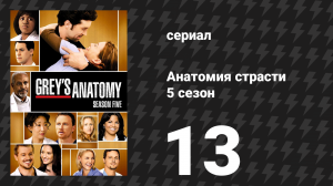 Анатомия страсти 5 сезон 13 серия «Лестница в небо» (сериал, 2008)