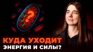 Нет сил и энергии? Чувствуешь усталость? МИТОХОНДРИИ - причина!