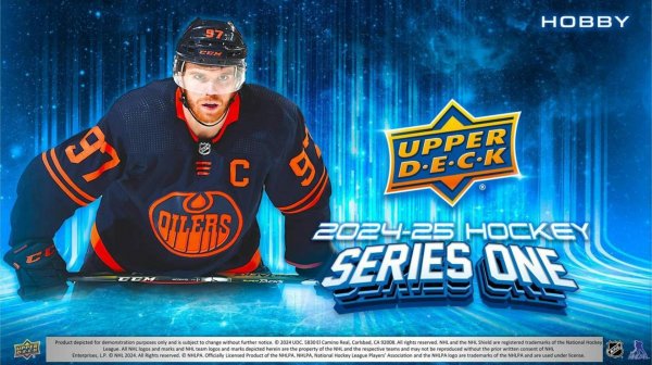Брейк # 9 Upper Deck Hockey Series One 2024-25 (Hobby, Case 2)