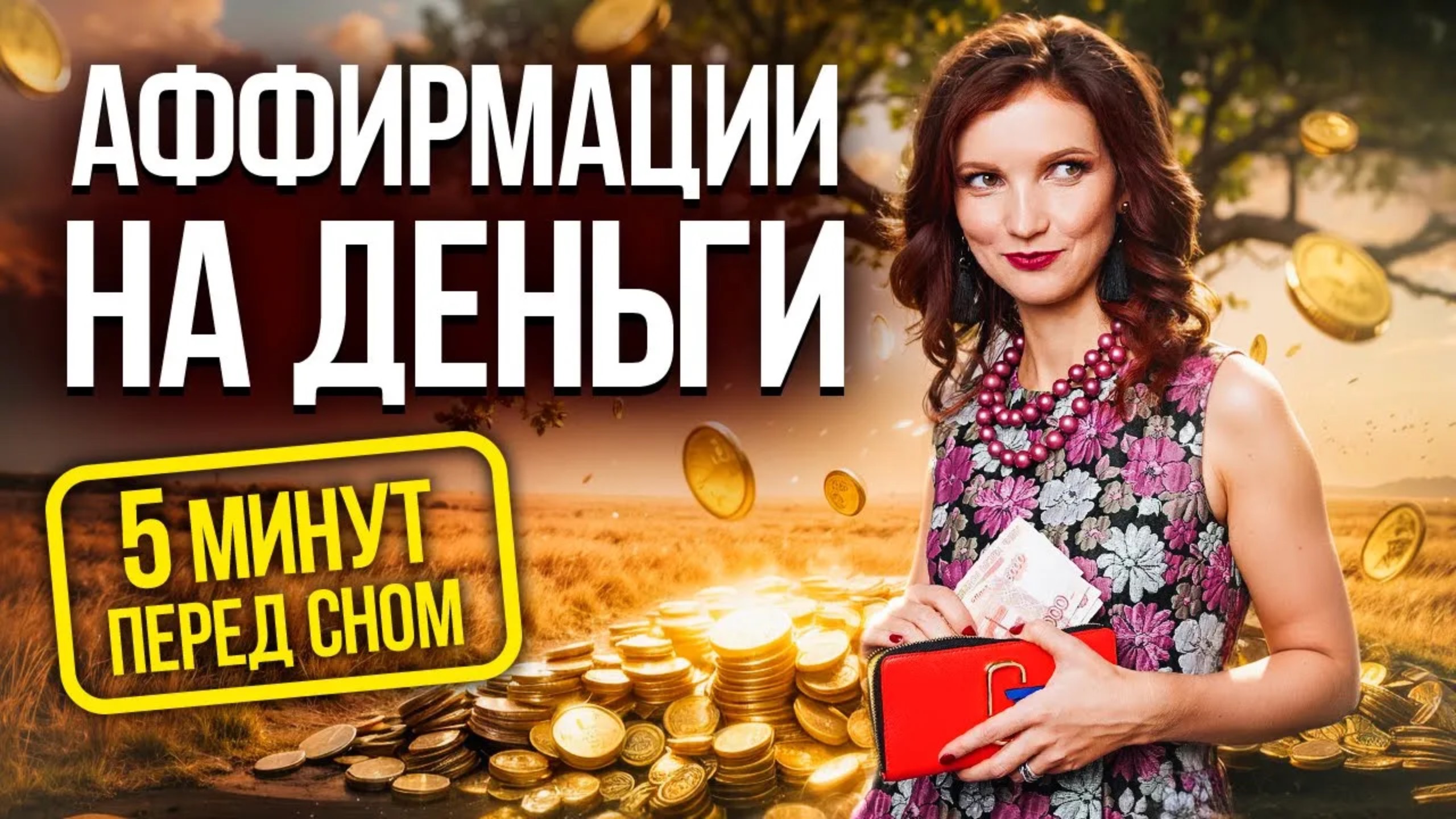 Слушайте 5 минут перед сном. И станьте денежным магнитом. Аффирмации на деньги смотреть онлайн