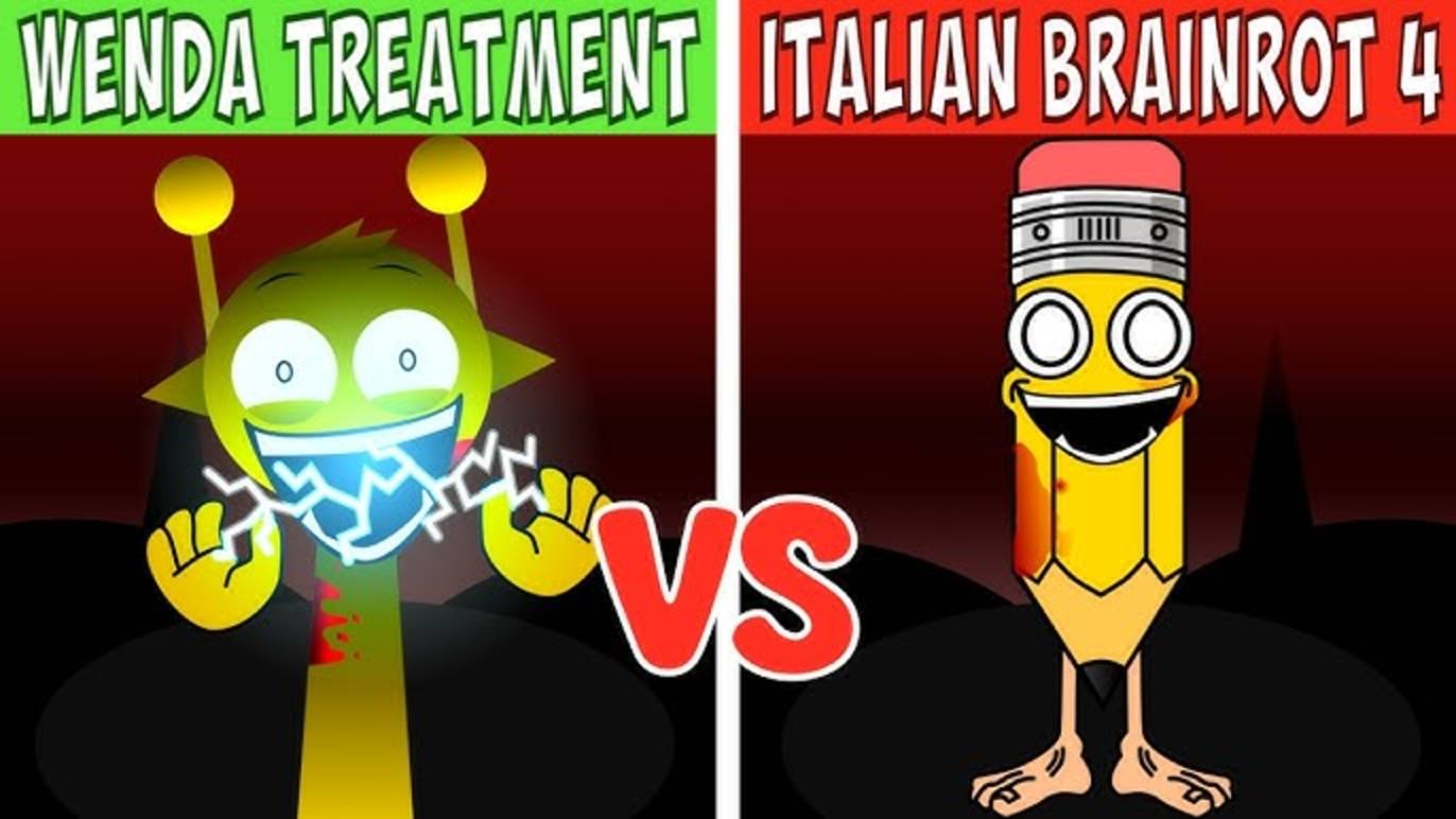💀 Wenda Treatment VS ITALIAN BRAINROT 4 — Битва хаоса! | Incredibox Sprunki#sprunki #wendatreatment смотреть онлайн