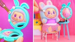 Самодельный домик для Лабубу ! Куклы ЛОЛ ОМГ!