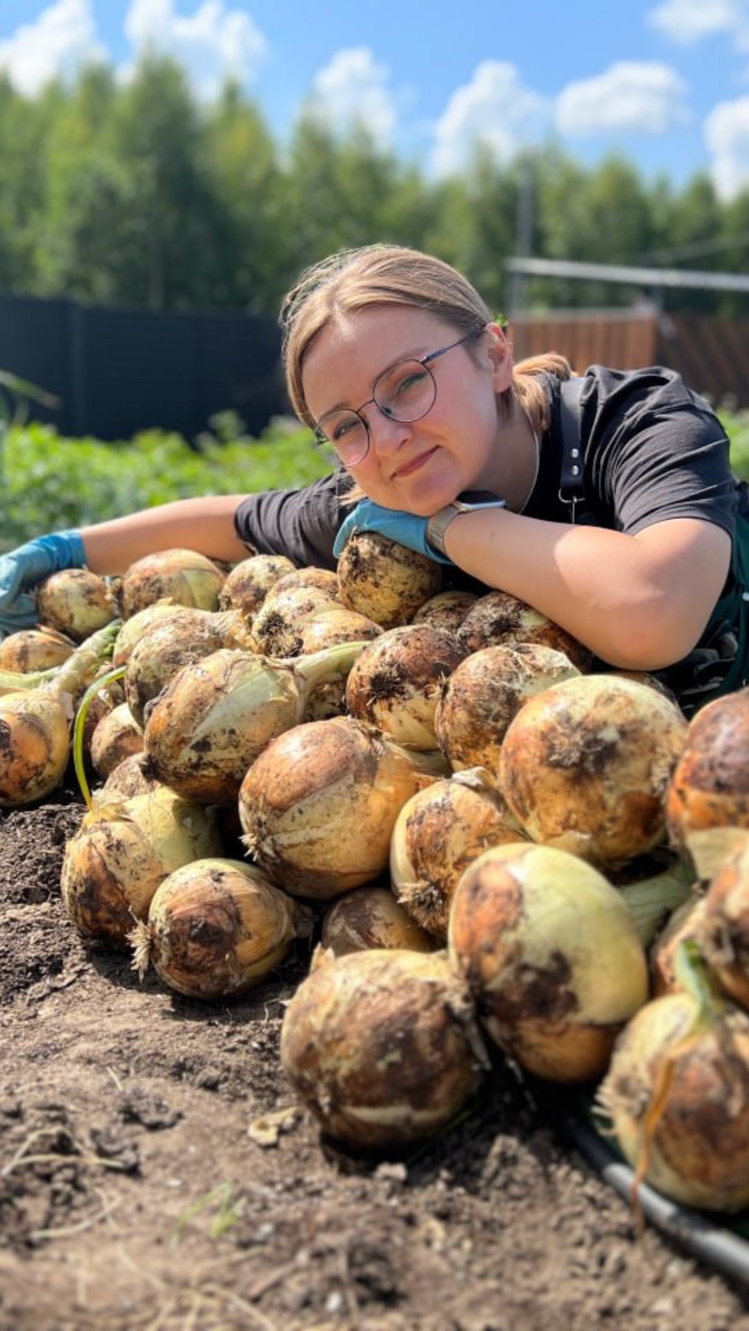 УЛУЧШАЕМ СОХРАННОСТЬ КРУПНЫХ ЛУКОВ смотреть онлайн