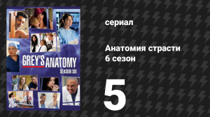 Анатомия страсти 6 сезон 5 серия «Вторжение» (сериал, 2009)